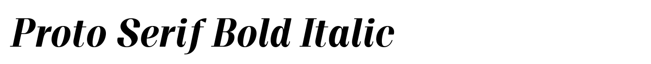 Proto Serif Bold Italic image